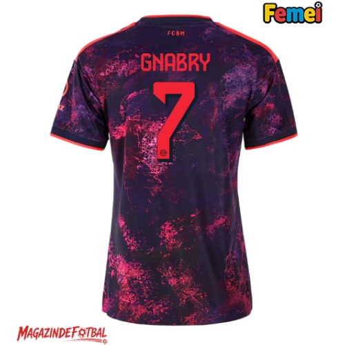 Bayern Munich Serge Gnabry #7 Tricou Fotbal Replică 2026-27 Femei Treilea Bayern Munich Serge Gnabry #7 Tricou Fotbal Replică 2026-27 Femei Treilea